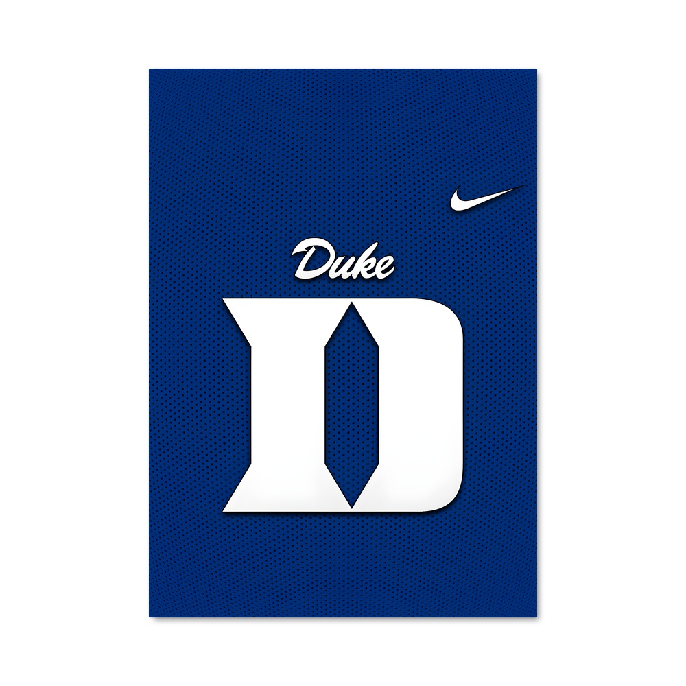 Poster Duke Spirit – affiche Basketball